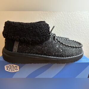 Hey Dude Wendy Fold Brushed Cozy Kids